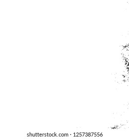 Vector grunge overlay texture. Black and white background