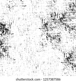 Vector grunge overlay texture. Black and white background