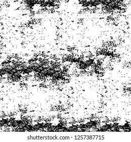 Vector grunge overlay texture. Black and white background