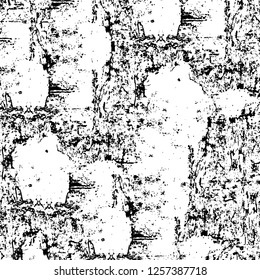 Vector grunge overlay texture. Black and white background