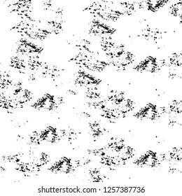 Vector grunge overlay texture. Black and white background