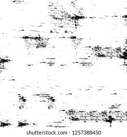Vector grunge overlay texture. Black and white background
