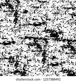 Vector grunge overlay texture. Black and white background