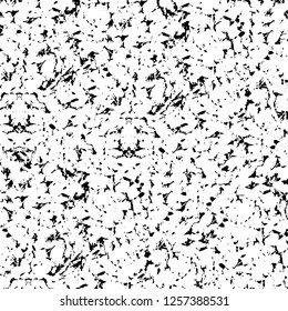 Vector grunge overlay texture. Black and white background