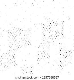 Vector grunge overlay texture. Black and white background