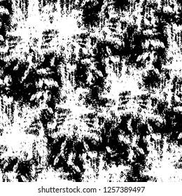 Vector grunge overlay texture. Black and white background