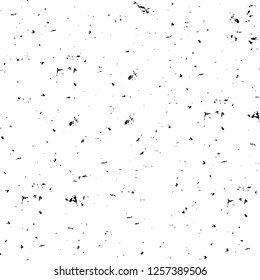 Vector grunge overlay texture. Black and white background