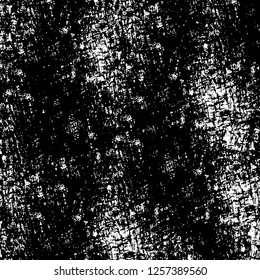 Vector grunge overlay texture. Black and white background