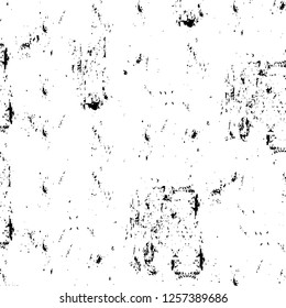 Vector grunge overlay texture. Black and white background