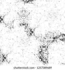 Vector grunge overlay texture. Black and white background