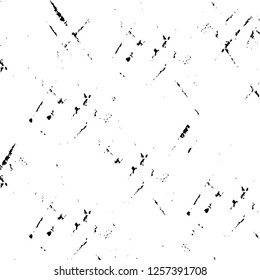 Vector grunge overlay texture. Black and white background