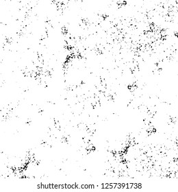 Vector grunge overlay texture. Black and white background