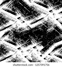 Vector grunge overlay texture. Black and white background