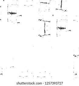 Vector grunge overlay texture. Black and white background