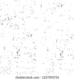 Vector grunge overlay texture. Black and white background