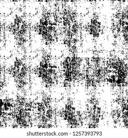 Vector grunge overlay texture. Black and white background