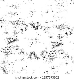 Vector grunge overlay texture. Black and white background