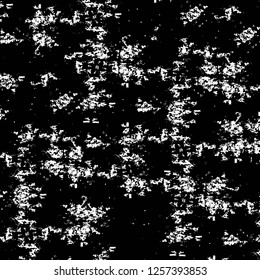 Vector grunge overlay texture. Black and white background