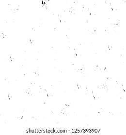 Vector grunge overlay texture. Black and white background