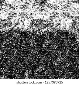 Vector grunge overlay texture. Black and white background