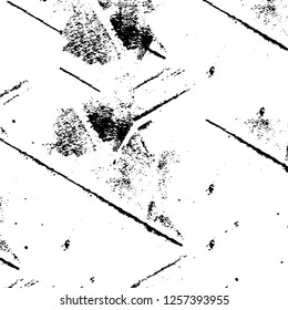 Vector grunge overlay texture. Black and white background