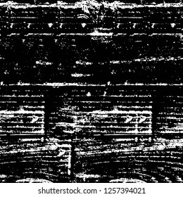 Vector grunge overlay texture. Black and white background