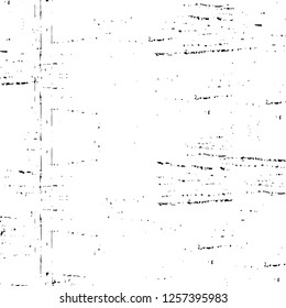 Vector grunge overlay texture. Black and white background