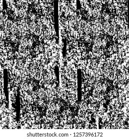 Vector grunge overlay texture. Black and white background