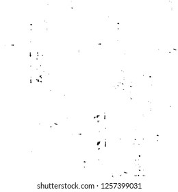 Vector grunge overlay texture. Black and white background