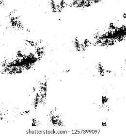 Vector grunge overlay texture. Black and white background