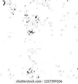 Vector grunge overlay texture. Black and white background