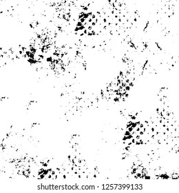 Vector grunge overlay texture. Black and white background