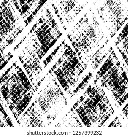 Vector grunge overlay texture. Black and white background