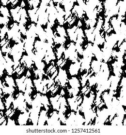 Vector grunge overlay texture. Black and white background