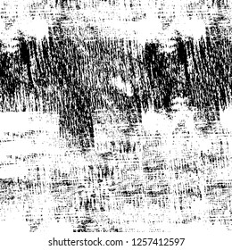 Vector grunge overlay texture. Black and white background