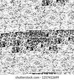 Vector grunge overlay texture. Black and white background