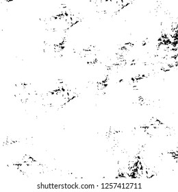 Vector grunge overlay texture. Black and white background