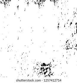 Vector grunge overlay texture. Black and white background