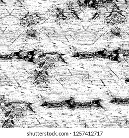Vector grunge overlay texture. Black and white background