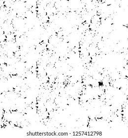 Vector grunge overlay texture. Black and white background