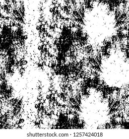 Vector grunge overlay texture. Black and white background