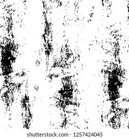 Vector grunge overlay texture. Black and white background