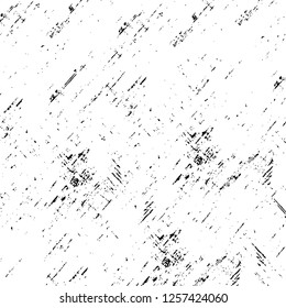 Vector grunge overlay texture. Black and white background