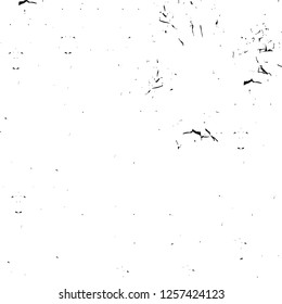 Vector grunge overlay texture. Black and white background