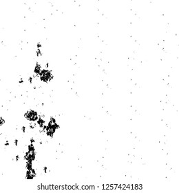 Vector grunge overlay texture. Black and white background