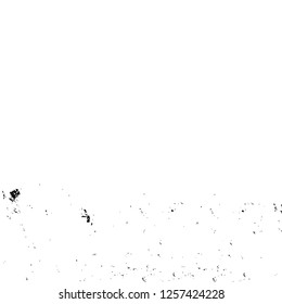 Vector grunge overlay texture. Black and white background
