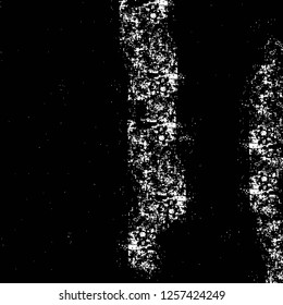 Vector grunge overlay texture. Black and white background