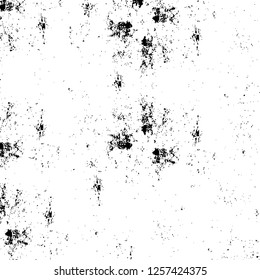 Vector grunge overlay texture. Black and white background