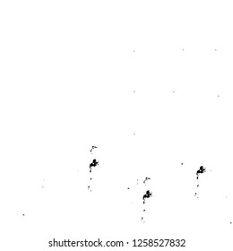 Vector grunge overlay texture. Black and white background