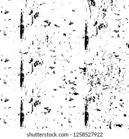 Vector grunge overlay texture. Black and white background
